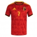 Belgio Kevin De Bruyne #7 Prima Maglia Mondiali 2026 Manica Corta
